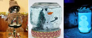 Coole Schneekugeln, die eine richtige Weihnachtsstimmung machen (Anleitung + 10 Inspirationen)