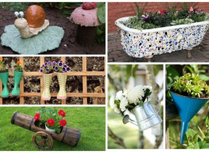 19 coole Ideen für Gartendekorationen, die jeder basteln kann