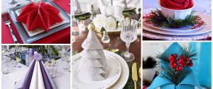 Den Tisch weihnachtlich decken: 17 kreative Ideen für die Servietten-Deko