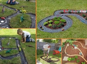 Geniale Ideen, um Kinder im Hof oder auf einer Terrasse zu beschäftigen