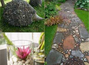 11 coole Ideen, um Kieselsteine im Garten zu verwenden