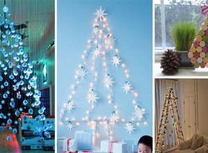 21 DIY Ideen für Weihnachtsbäume