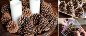 Weihnachtsdeko: duftende Zimt-Zapfen selber machen