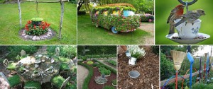 Garten aufpeppen: 19 inspirierende und kreative Tipps