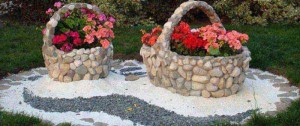 21 Inspirationen für Steindekorationen für den Garten