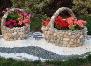 21 Inspirationen für Steindekorationen für den Garten