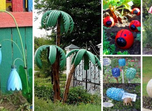 34 einfache und preiswerte DIY-Ideen, um den Garten und Hof zu verschönern